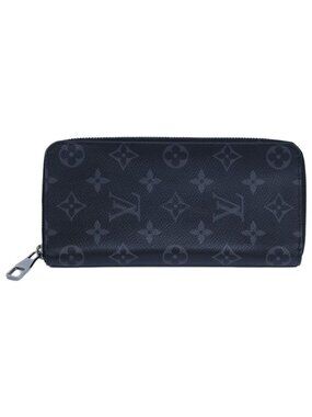 Louis Vuitton Monogram Eclipse Zippy Wallet Vertical